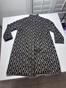 NWT ANN TAYLOR Petite Link Wool Blend Stand Collar Coat Women’s Size Medium MP - Picture 1 of 14