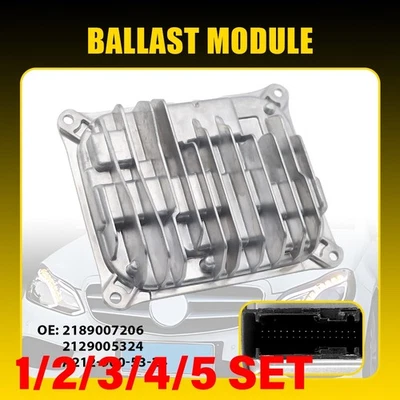 2129005324 Unidad de control de faros de lastre LED para Benz Clase E W212 14-16 1-5SET Foto 1 de 4