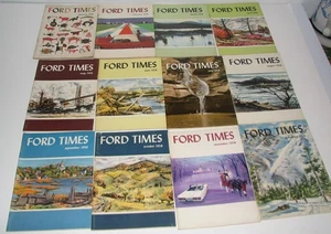 1958 FORD TIMES. ALL 12 MONTHS, GREAT CONDITION. VINTAGE Rare - Picture 1 of 5