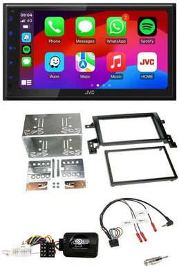 JVC Bluetooth 2DIN Lenkrad DAB USB Autoradio für Suzuki Grand Vitara 2005-2011 - Bild 1 von 4