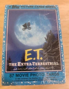 E.T. The Extra-Terrestrial Topps Movie Cards. 1982. Set Of 87. - Picture 1 of 5