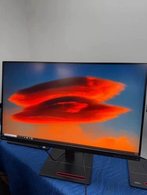 Lenovo ThinkVision P32p-20 31.5-Inch 4K UHD 2160p LED Monitor, Black - Image 1 of 4