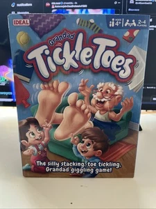 IDEAL Grandad Tickle Toes: The Stack Tickle and Topple divertido juego de mesa para niños” - Imagen 1 de 2