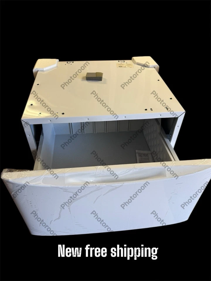 Electrolux - Pedestal para lavadora/secadora con cajón de almacenamiento - Blanco EPWD257UIWO Foto 1 de 4