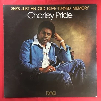 Charley Pride She’s Just an Old Love Turned Memory 12” Vinyl LP Record PL 12261 - Image 1 of 4