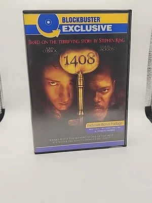 1408 dvd блокбастер эксклюзив и чехол Сэм Джексон Джон Кьюсак Стивен Кинг - Изображение 1 из 3