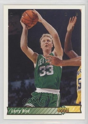 Larry Bird 1992-93 cubierta superior #33a patio Foto 1 de 2