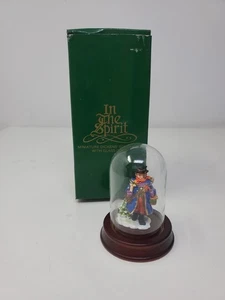 Dept 56 In The Spirit Miniature Dickens Scultpure With Glass Dome "Fezziwig" - Picture 1 of 5