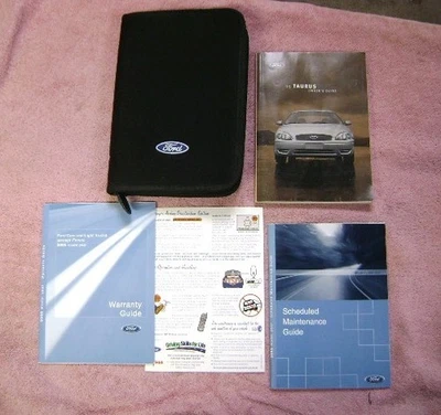 Ford Taurus 2005 manual del propietario con estuche con cremallera y folletos Foto 1 de 3
