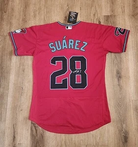 Eugenio Suarez Signed Auto Autographed Arizona Diamondbacks Jersey Red RARE - Picture 1 of 17
