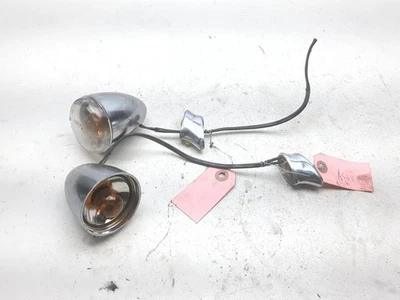 00-07 Harley-Davidson Softail Deuce Fxstd Left & Right Turn Signal Set Rear - Image 1 of 4
