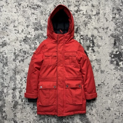 Abrigo Chaqueta Parka de Plumón Nobis Little Kimmarut Rojo Juventud Niños Talla Mediana Foto 1 de 4