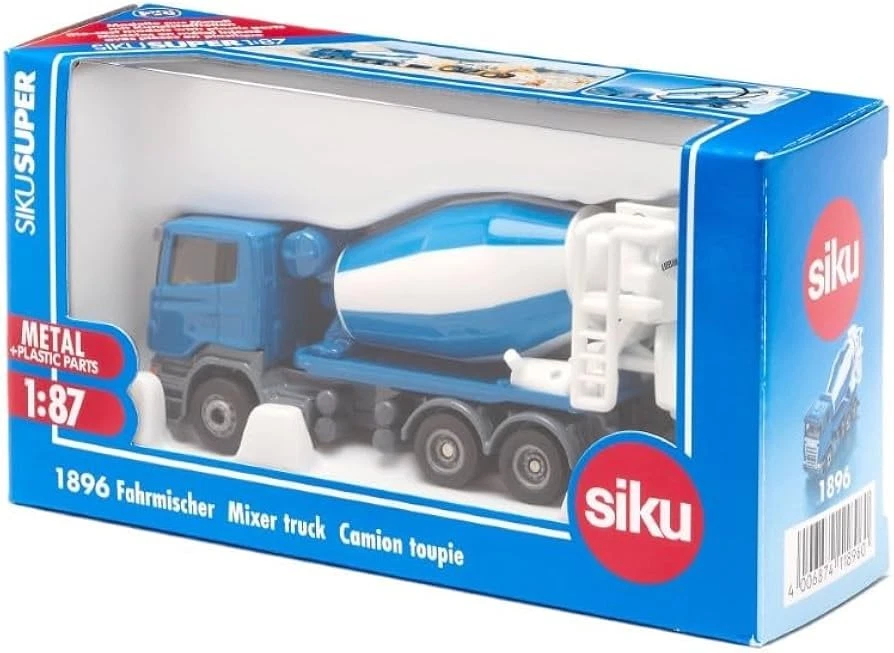 SCANIA CEMENT MIXER TRUCK  - Siku 1:87 Scale Model - Image 1 of 4