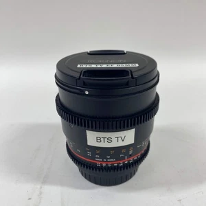 Rokinon 1.5/85MM T/1.5 1.5/85MM T/1.5 For Canon EF Mount - Picture 1 of 10