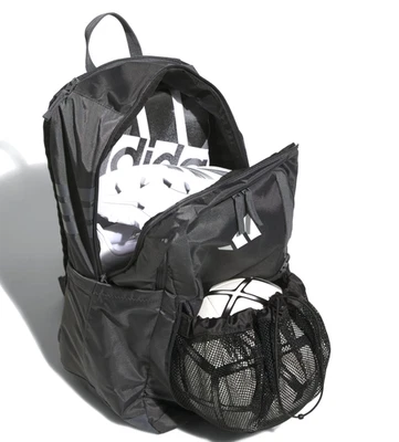 NUEVO BOLSO MOCHILA DE FÚTBOL ADIDAS STADIUM 4 #JJ7612 ¡GRIS OSCURO! Foto 1 de 4