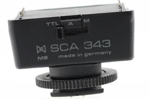 Metz Sca 343 SCA343 SCA-343 Me Hotshoe Adapter for Nikon Analogue - Picture 1 of 1