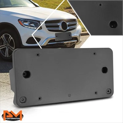Soporte de montaje de etiqueta de matrícula de parachoques delantero para Mercedes-Benz Glc300 16-19 Foto 1 de 4