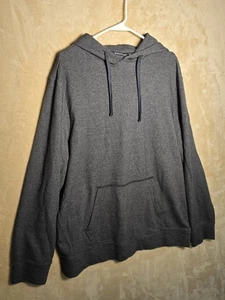 Urban Frontier Hoodie XL Gray Textured Knit Pullover Kangaroo Pocket Lng Slv 153 - Picture 1 of 4