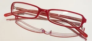 Originale VIVA 219 CHRY Eyeglasses CHERRY RED Plastic New 52-15-135 - Picture 1 of 13