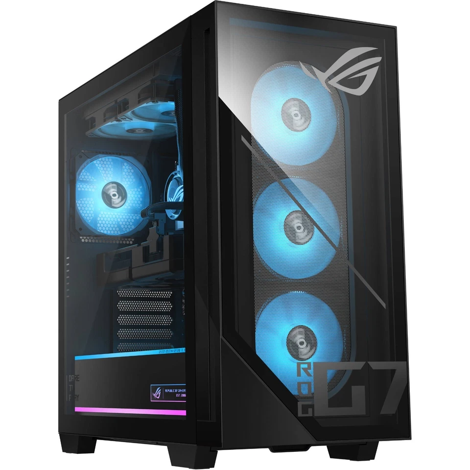 ASUS ROG G700 Gaming Desktop PC-Intel Core Ultra 7 265KF, RTX 5070 12GB  Win 11 - Image 1 of 4
