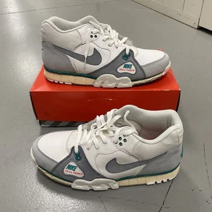 Vintage 1989 Nike Air Cross Trainer High 6486 Herren 10,5 mit Originalkarton - LESEN - Bild 1 von 24