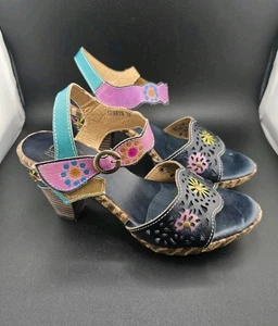 L Artiste Damen Sandalen Spring Step Leder Sandalen Größe 37 - US Größe 7 - Bild 1 von 11