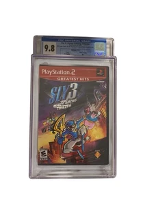 Sly 3: Honor Among Thieves Greatest Hits (PS2, PLAYSTATION 2) CGC GRADED 9.8 A+ - Picture 1 of 4