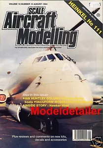 Scale Aircraft Modelling V16 N10 Heinkel He 111 Hawker Hind BAe Nimrod Catalina - Imagen 1 de 1
