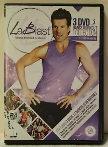 LaBlast 3 DVD Dance Workout Collection cha cha disco salsa jive Louis Van Amstel - Imagen 1 de 5