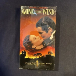 Gone With the Wind (New Sealed VHS, 1998, Digitally Re-Mastered) Clark Gable - Foto 1 di 5
