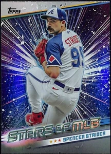 2024 Topps Series 2 - Stars of MLB #SMLB-32 Spencer Strider - Picture 1 of 2