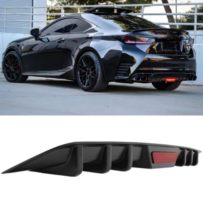 Cuerpo divisor alerón labial difusor parachoques trasero coche para Lexus RC300 RC350 F-Sport Foto 1 de 4