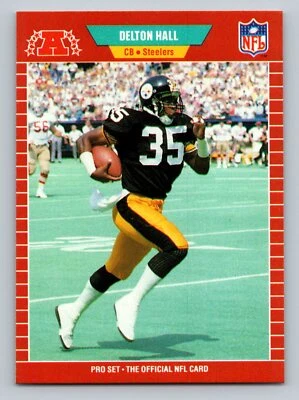 1989 Pro Set #346 Delton Hall - Image 1 of 2