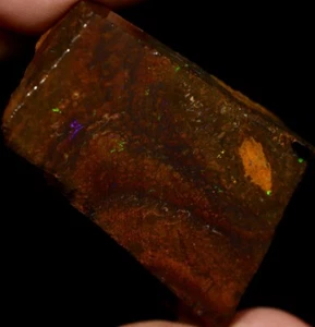 Australischer Opal, Koroit grobe Platte, 85 kt ** natürlicher Boulderopal - Bild 1 von 3