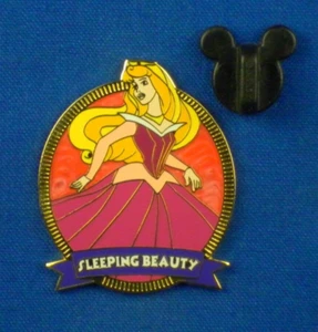 Pin Aurora Princess Swirl Series Rosa Bella Durmiente # 23937 - Imagen 1 de 3