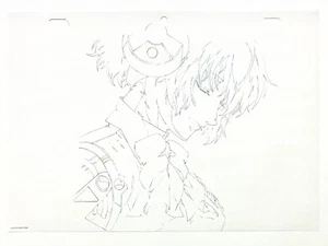 Persona 3 Movie #4 P3 Aegis Key Animation Sheet Anime Illust OFFICIAL Japan - Picture 1 of 3