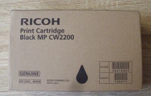 Ricoh NRG 841635 Tinta Negra Aficio MP CW2200 CW2201 CW2200SP CW2201SP 2022 - Imagen 1 de 1