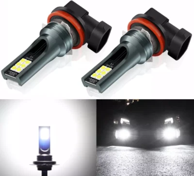iSincer 2Pcs H7 H8  H11  9005 HB3 9006 HB4 Led  Bright Car Fog Lights 12V OOO - Image 1 of 2