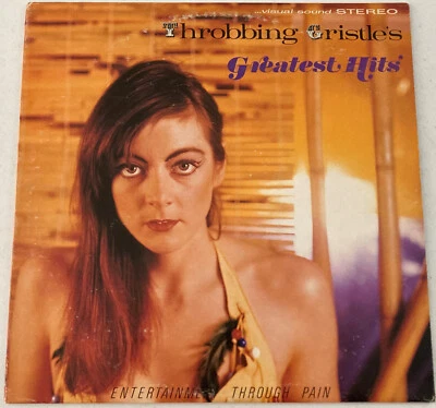 Throbbing Gristle Greatest Hits - Original 1981 Press - ROUGH US 23  Clean Vinyl - Image 1 of 4