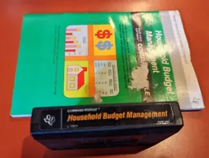 Texas Instruments Cartridge & Manual, Household Budget Management, TI-99 - Picture 1 of 4