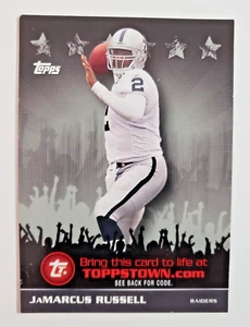 2009 Topps ToppsTown JaMarcus Russell Oakland Raiders #TTT21 - Bild 1 von 2