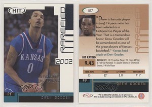 2002-03 SAGE Hit Rarefied Silver Drew Gooden #R17 Rookie RC