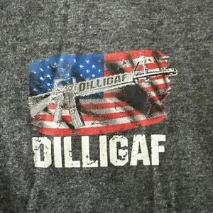 DILLIGAF T Shirt Size L - Picture 1 of 4