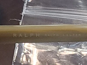 Ralph by Ralph Lauren Gold and Cream Aviator Sunglasses - Picture 1 of 6