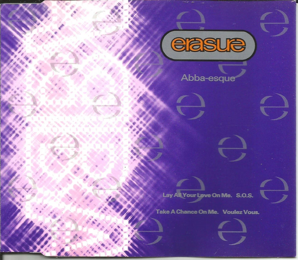 ERASURE Abba Esque 4TRX Europe Made CD Single SEALED USA Seller Stock # 35129 - Image 1 of 1