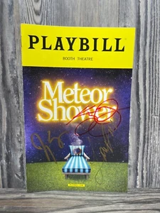 METEOR SHOWER, CAST SIGNED, PLAYBILL, JANUARY 2018, BOOTH THEATRE  - Picture 1 of 7