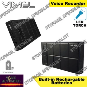Voice Recorder 5000 Listening Device Activation Portable Powerbank - Picture 1 of 3