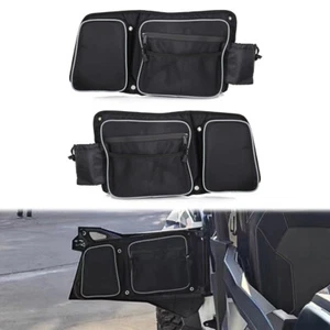 Rear Door Storage Bag Fit For Polaris RZR 4 900 2015-2023 - Foto 1 di 20