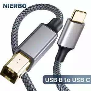Câble USB-B/USB-A Ou USB-B/USB-C - Pour Imprimantes, Contrôleurs, Claviers MIDI - Imagen 1 de 24
