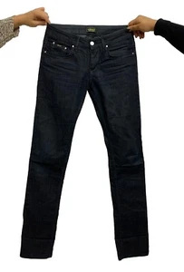 VERSACE JEANS COUTURE BLUE JEANS SIZE 28 COTTON MADE IN ITALY #P1 - Picture 1 of 12